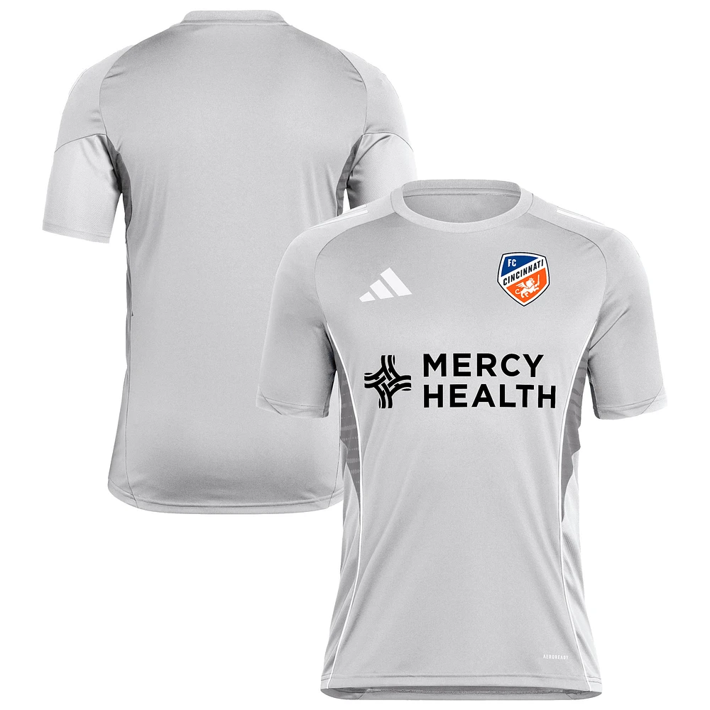 Men's adidas Silver FC Cincinnati 2025 Training Jersey