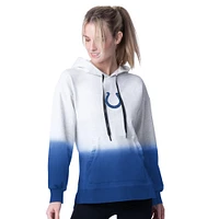 Women's MSX by Michael Strahan Gray Indianapolis Colts Daniela Pullover Hoodie