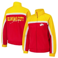 Women's G-III 4Her by Carl Banks Red Kansas City Chiefs Post Game Full-Zip Track Jacket