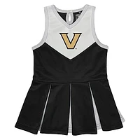 Girls Toddler Garb Black Vanderbilt Commodores Cheerleader Dress