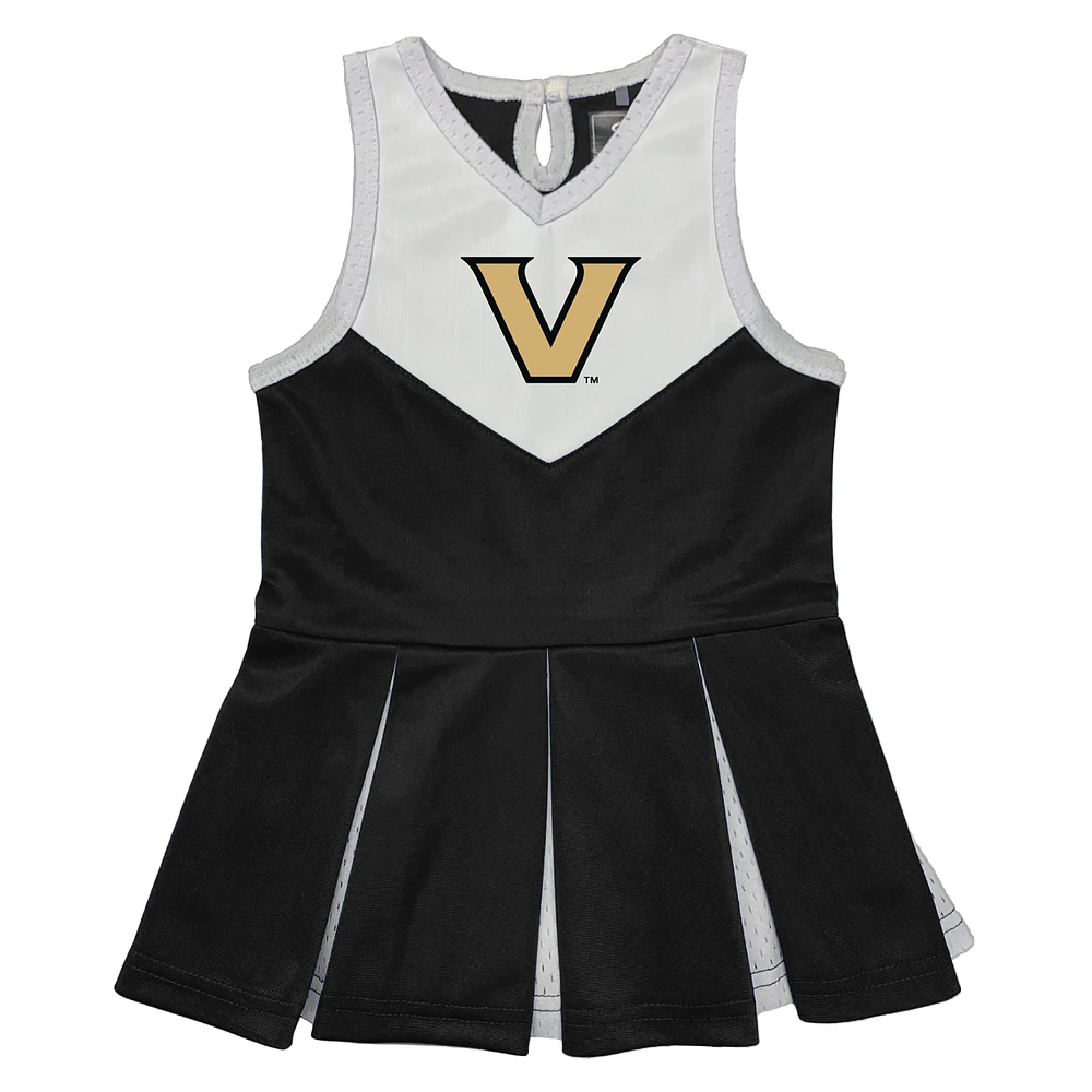 Girls Toddler Garb Black Vanderbilt Commodores Cheerleader Dress