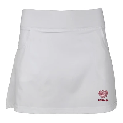 Girls Toddler Garb White UChicago Maroons Sara Skort