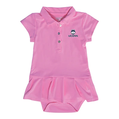 Infant Garb Pink UConn Huskies Caroline Bodysuit Dress
