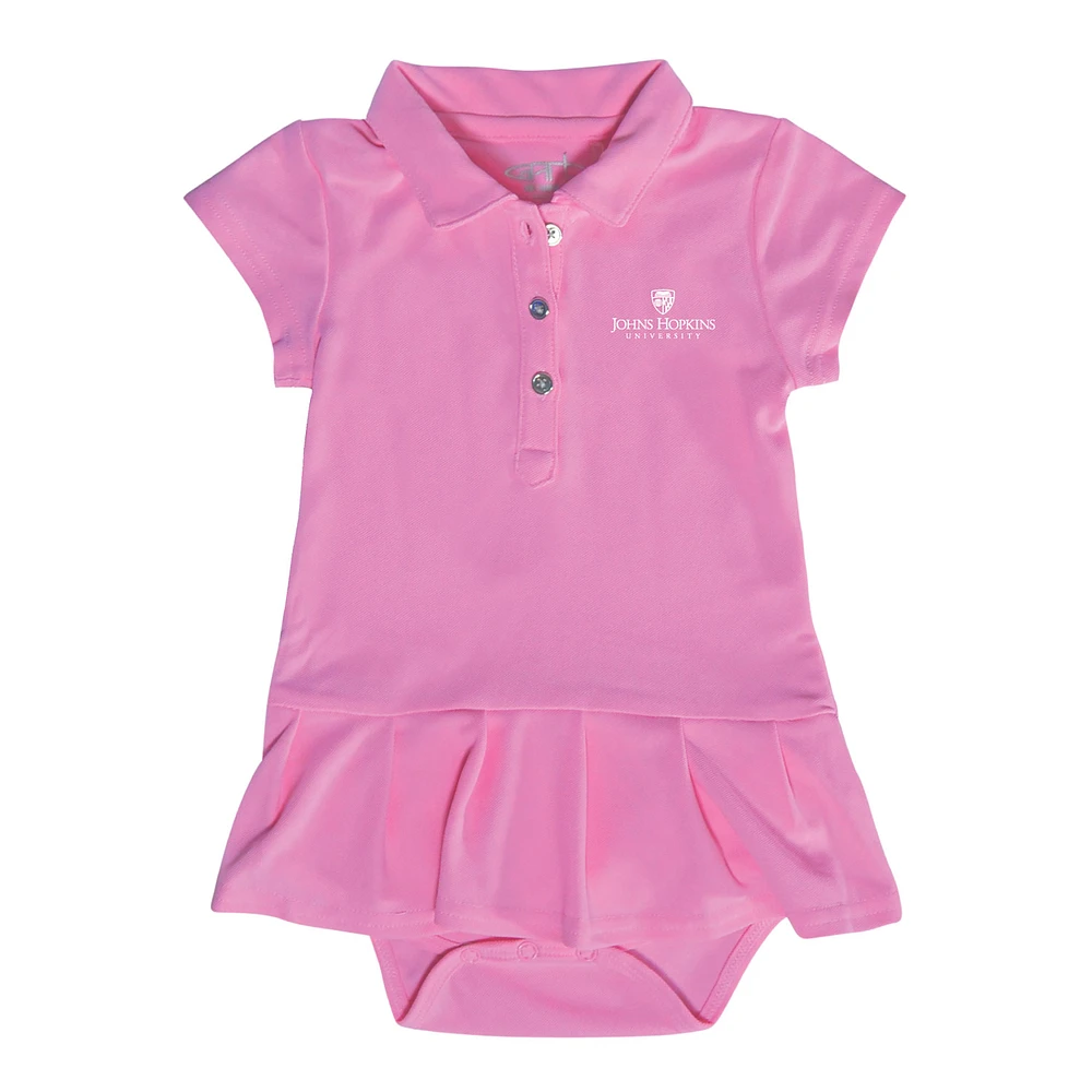 Infant Garb Pink Johns Hopkins Blue Jays Caroline Bodysuit Dress