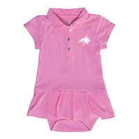 Infant Garb Pink Montana State Bobcats Caroline Bodysuit Dress