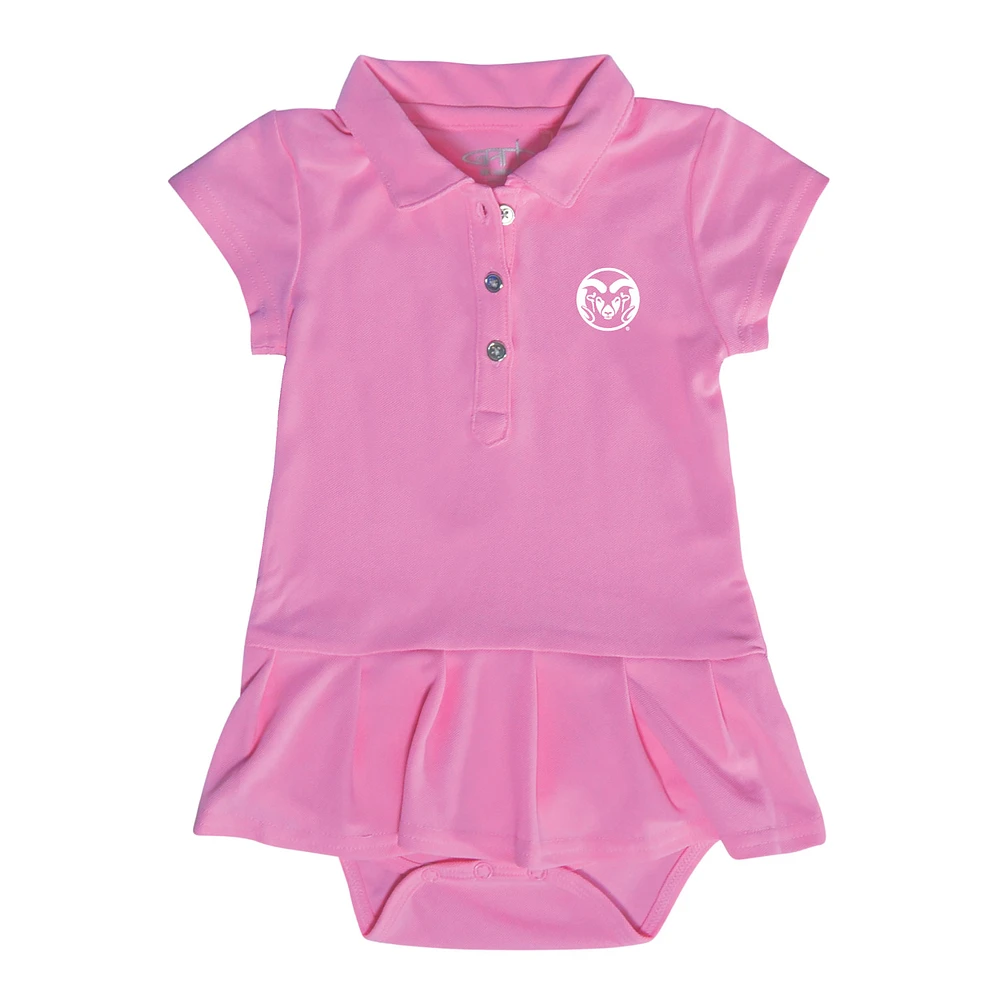 Infant Garb Pink Colorado State Rams Caroline Bodysuit Dress