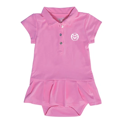 Infant Garb Pink Colorado State Rams Caroline Bodysuit Dress