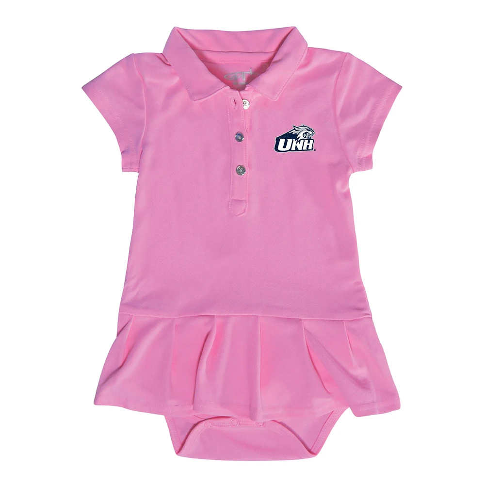 Infant Garb Pink New Hampshire Wildcats Caroline Bodysuit Dress