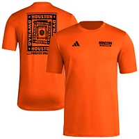 Men's adidas Orange Houston Dynamo FC Local Wrap T-Shirt