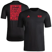 Men's adidas Black New York Red Bulls Local Wrap T-Shirt