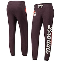 Women's G-III 4Her by Carl Banks Brown Cleveland Browns Scrimmage Fleece Pants