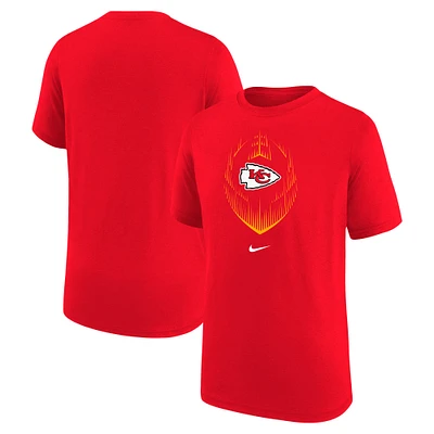 Youth Nike Red Kansas City Chiefs Legend Icon T-Shirt