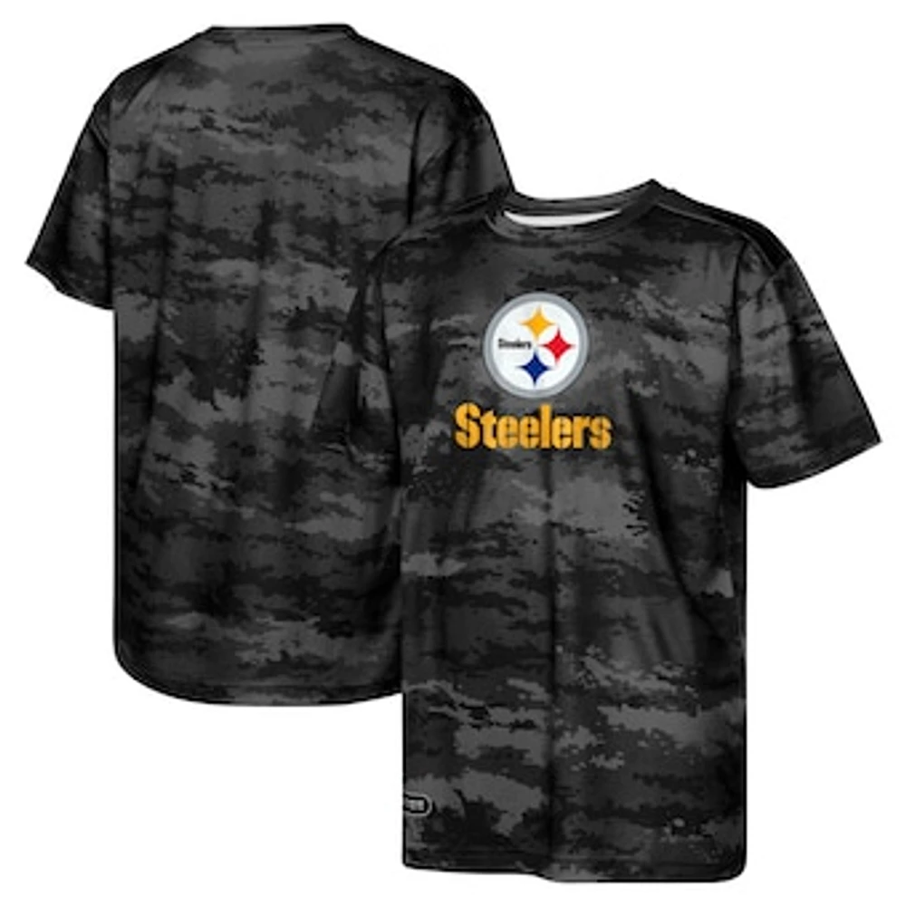 Youth Black Pittsburgh Steelers Scrimmage T-Shirt