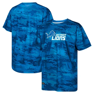 Youth Blue Detroit Lions Scrimmage T-Shirt