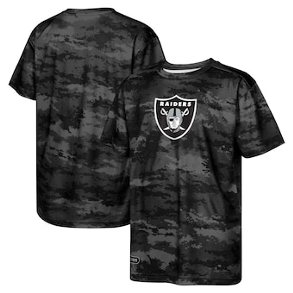 Youth Black Las Vegas Raiders Scrimmage T-Shirt