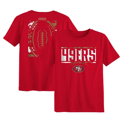 Preschool Scarlet San Francisco 49ers The Blitz T-Shirt