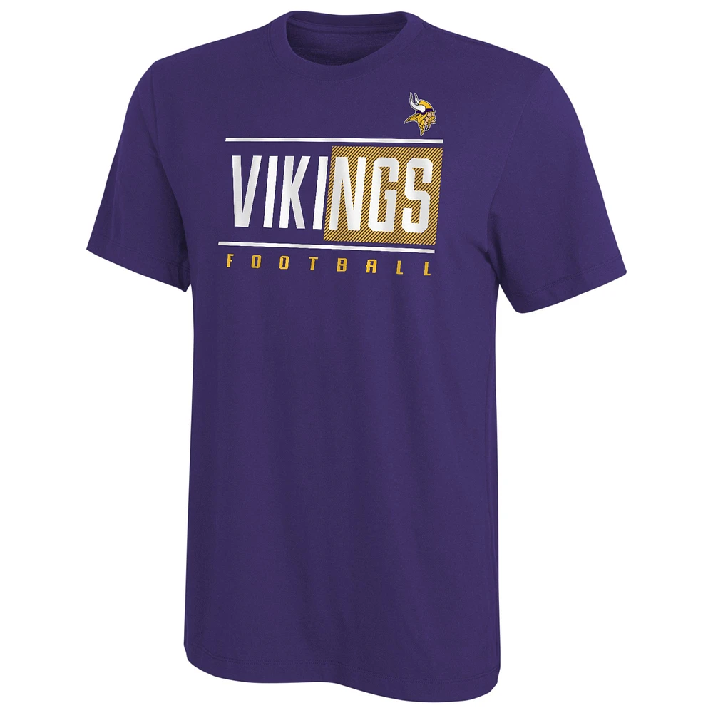 Men's Purple Minnesota Vikings Pumped Up T-Shirt