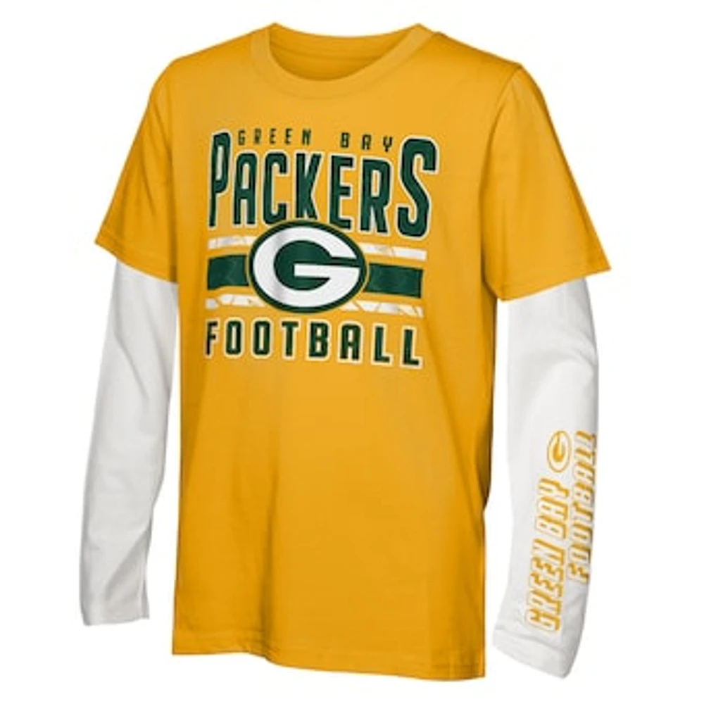 Preschool Green Bay Packers the Mix T-Shirt Combo Set