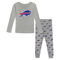 Youth Buffalo Bills Long Sleeve T-Shirt & Pants Sleep Set