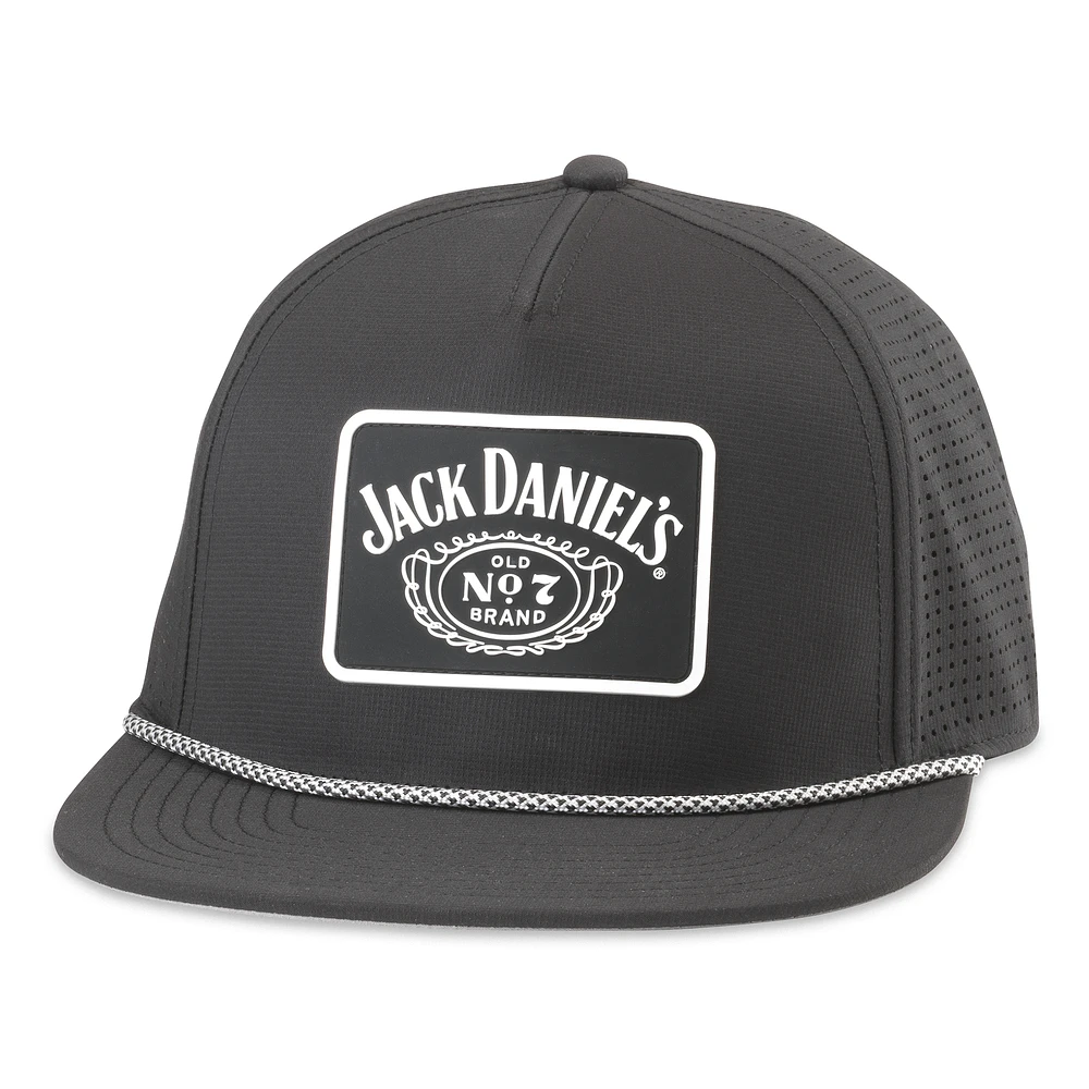 Men's American Needle Black Jack Daniels Buxton Snapback Hat
