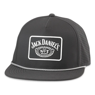 Men's American Needle Black Jack Daniels Buxton Snapback Hat