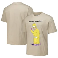 Men's Freeze Max Tan The Simpsons Sugar Daddy Loose Fit T-Shirt