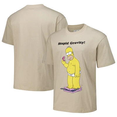 Men's Freeze Max Tan The Simpsons Sugar Daddy Loose Fit T-Shirt
