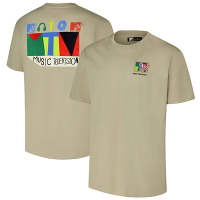 Men's Freeze Max Tan MTV Color Blocking Loose Fit T-Shirt