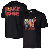 Men's Freeze Max Black MTV Drip Loose Fit T-Shirt