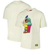 Men's Freeze Max Cream Peanuts Charlie Brown Ice Scream Loose Fit T-Shirt