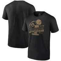 Men's Fanatics Black Boston Celtics 2024 NBA Finals Champions Defensive Rotation Trophy T-Shirt