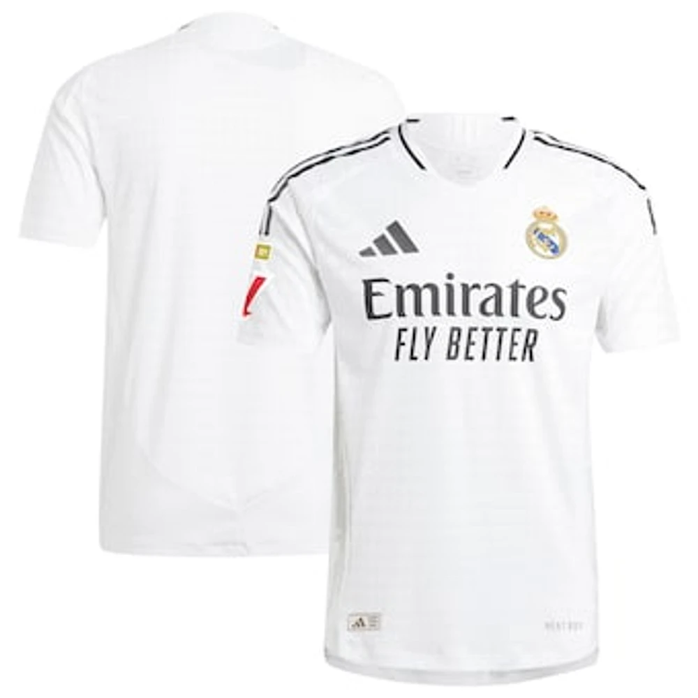 Men's adidas  White Real Madrid 2024/25 Home Authentic Jersey