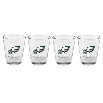 The Memory Company Philadelphia Eagles 4-Pack 2oz. Shot Glass Set