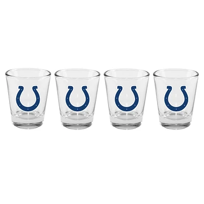 The Memory Company Indianapolis Colts 4-Pack 2oz. Shot Glass Set