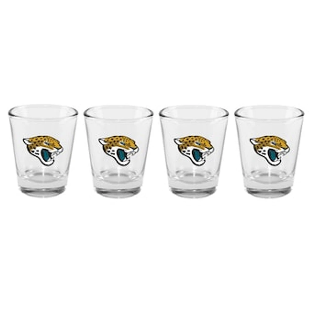 The Memory Company Jacksonville Jaguars 4-Pack 2oz. Shot Glass Set