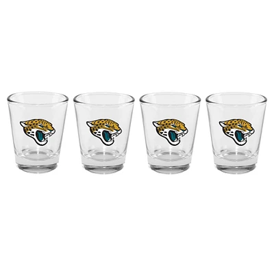 The Memory Company Jacksonville Jaguars 4-Pack 2oz. Shot Glass Set