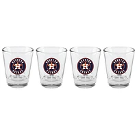 The Memory Company Houston Astros 4-Pack 2oz. Shot Glass Set