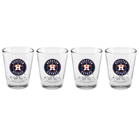 The Memory Company Houston Astros 4-Pack 2oz. Shot Glass Set