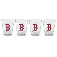 The Memory Company Boston Red Sox 4-Pack 2oz. Shot Glass Set