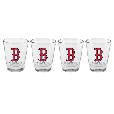 The Memory Company Boston Red Sox 4-Pack 2oz. Shot Glass Set