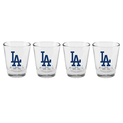 The Memory Company Los Angeles Dodgers 4-Pack 2oz. Shot Glass Set