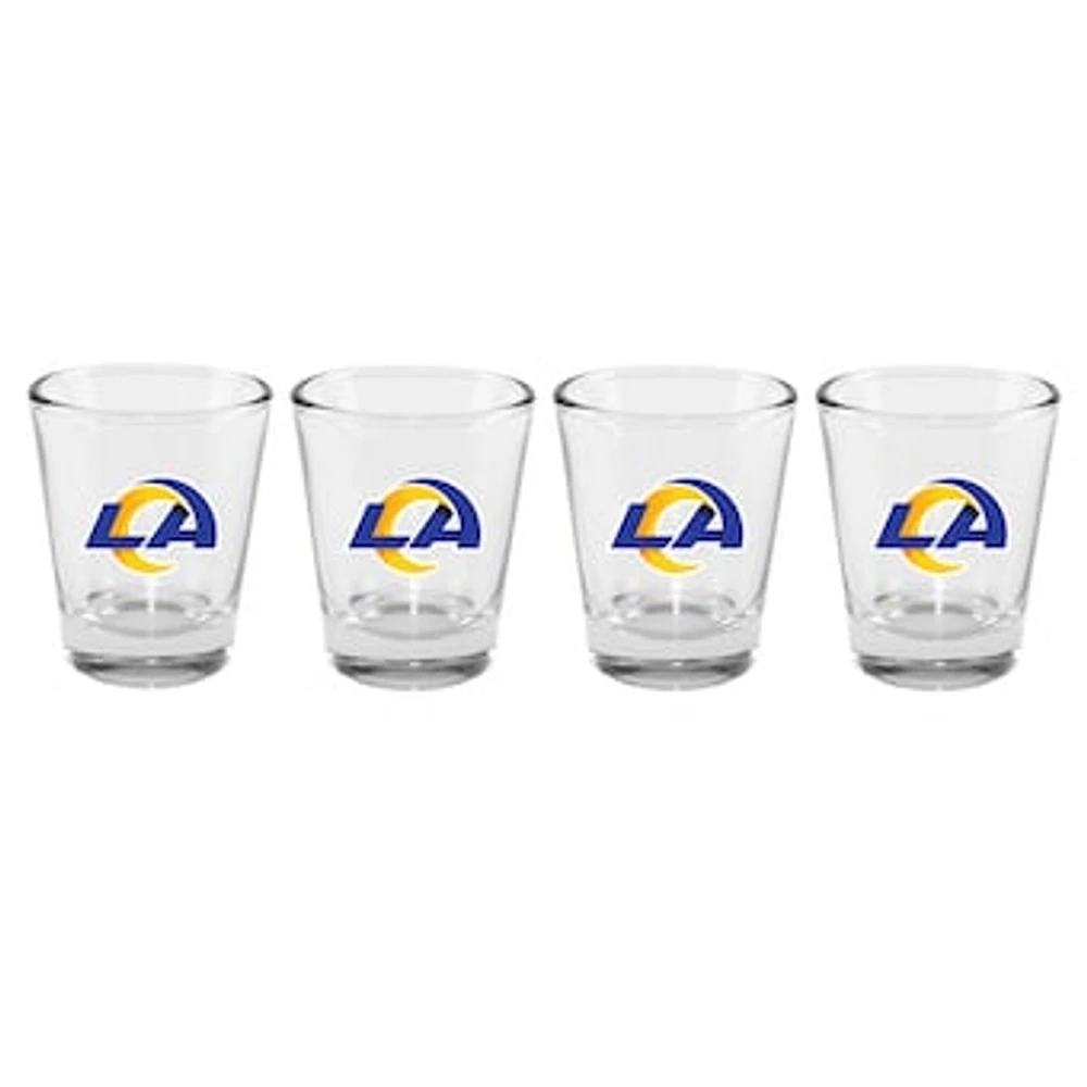 The Memory Company Los Angeles Rams 4-Pack 2oz. Shot Glass Set