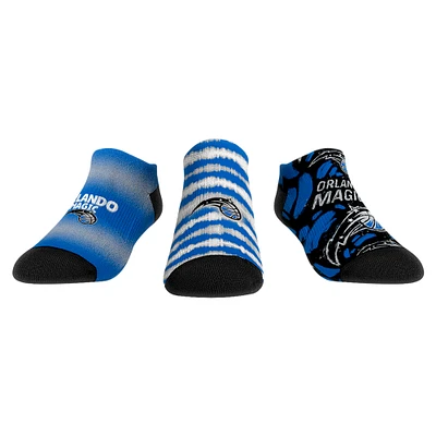 Youth Rock Em Socks Orlando Magic Make Some Noise 3-Pack Low-Cut Socks