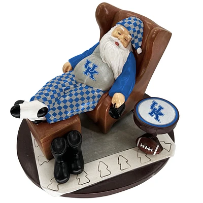 The Memory Company Kentucky Wildcats Resting Santa Figurine