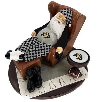 The Memory Company Colorado Buffaloes Resting Santa Figurine