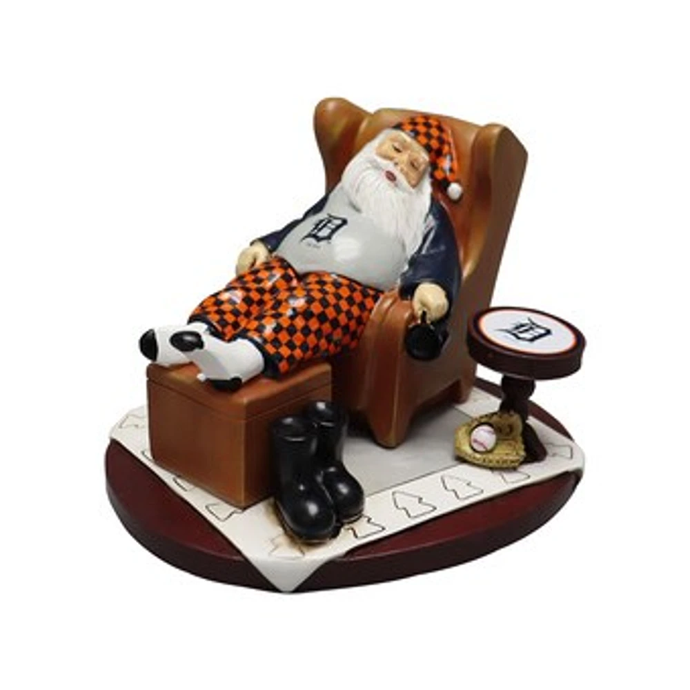 The Memory Company Detroit Tigers Resting Santa Figurine