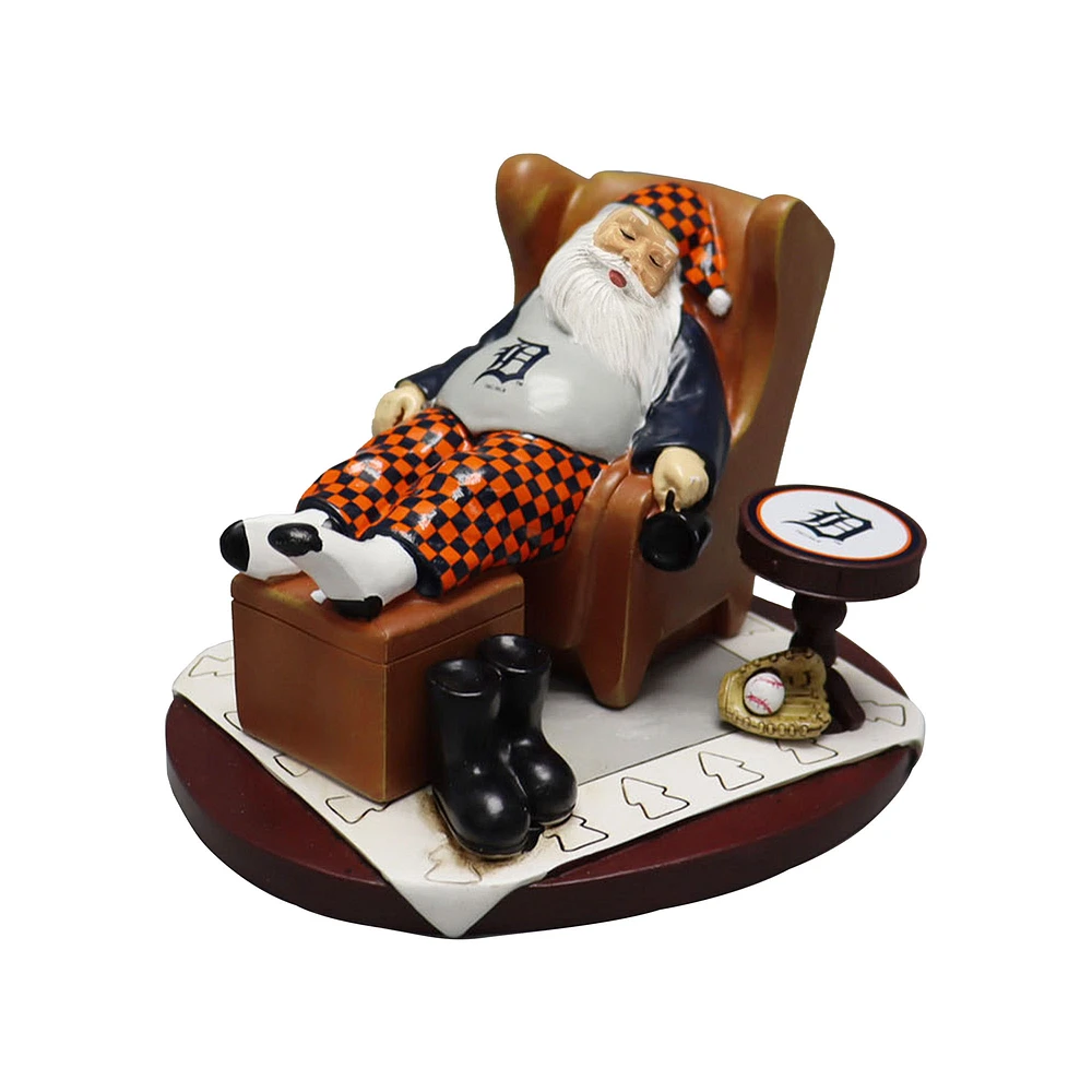 The Memory Company Detroit Tigers Resting Santa Figurine