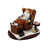 The Memory Company Baltimore Orioles Resting Santa Figurine