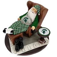 The Memory Company Michigan State Spartans Resting Santa Figurine