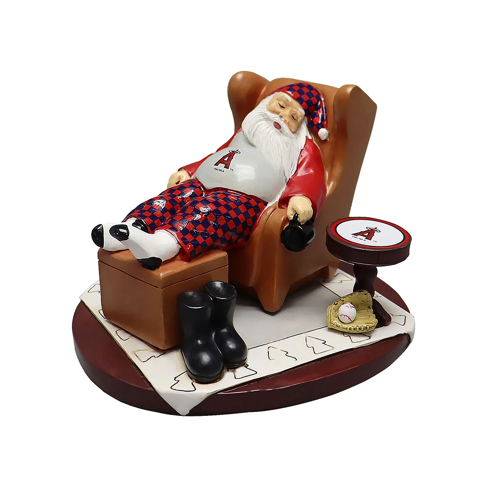 The Memory Company Los Angeles Angels Resting Santa Figurine